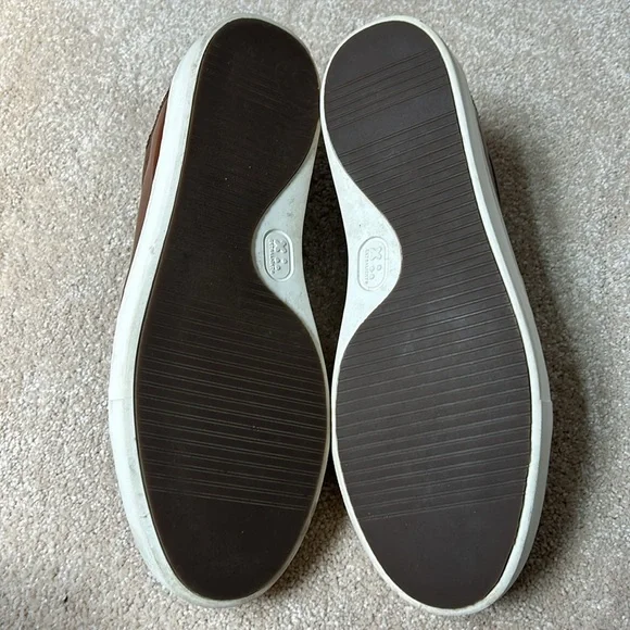 14th & Union Tan Leather Sneakers - Picture 5 of 5